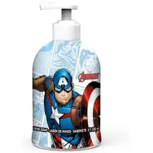 AirVal CARTOON Captain America Savon pour les Mains 500ml Nettoyage Amusant et Efficace TU pas cher