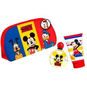 Comparateur de prix : AirVal Ageti Mickey Mouse Trousse Eau De Toilette 50ml + Gel Douche 100ml