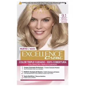 Comparateur de prix : L’Oréal Paris Excellence Creme tinte #9,1 rubio claro claro ceniza