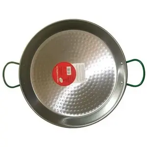 Comparateur de prix : vaello campos plat à paella en acier poli 46cm pour 12 personnes 0146
