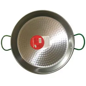 Comparateur de prix : vaello campos plat à paella en acier poli 42cm pour 10 personnes 0142