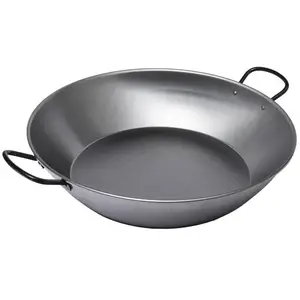 Comparateur de prix : Plat à paëlla - LA VALENCIANA - Diamètre 50 cm - Acier poli