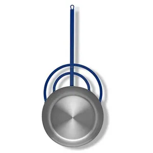 Poêle Vaello Migas Acier Ø 40 cm Chrome pas cher
