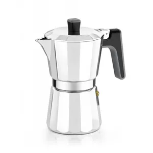 Comparateur de prix : BRA Perfecta | Cafetière Italienne à Induction, Aluminium, Capacité 9 Tasses, Couleur Argent