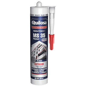 Cartouche MS polymère - Couleur : blanc Sanitaire-distribution pas cher