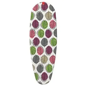 RAYEN Housse table à repasser Feuilles - 130 x 43 cm - multicolore pas cher