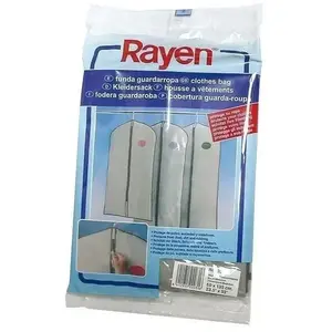 RAYEN Housse Pour Vêtements De Couleur Grise En Dimension 60x135cm pas cher