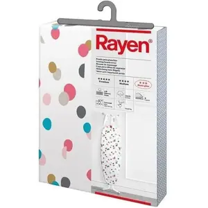 Rayen Housse repassage 130x47cm basic plus confetti pas cher