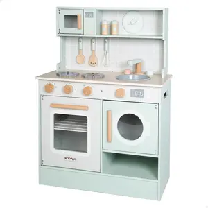 Comparateur de prix : Woomax Cuisine En Bois Avec Éléments Interactifs Et Accessoires