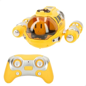 Colorbaby Bateau à Moteur Avec Pulvérisateur Radiocommandé Sous-marin 17cm pas cher