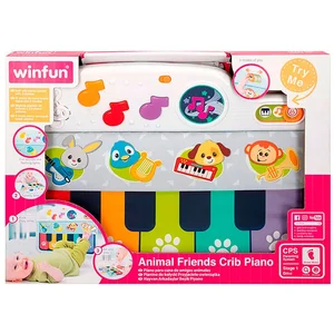 Winfun Jouet Piano Avec Animaux Lumières Et Sons Pour Berceau pas cher