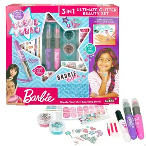 ColorBaby Cra-z-art Salon De Beauté Glitter: Tatouages Et Mèches De Manucure Barbie 3 En 1Vendu paramazon