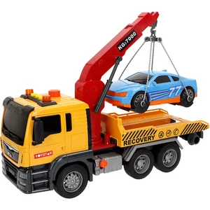 Speed&go 39058 Camion Grue à Friction Avec Lumière Et Son 1:10 pas cher