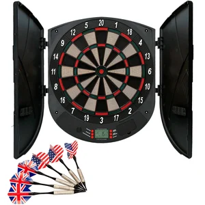 AKTIVE-54012 Cible électronique, 8 Joueurs, 26 Jeux, Multifuncion, 45 cmVendu pargoalinn