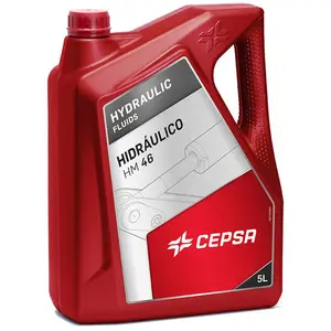 CEPSA Hydraulique HM 46 Huile Minérale pour Systèmes Hydrauliques, 5 L pas cher