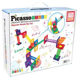 Cefa Circuit Magnétique De Billes En Marbre Picasso 40 Pièces pas cher