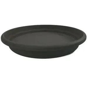 PLASTIKEN plateau rond Ø 70 cm pour pot rond - Taupe pas cher