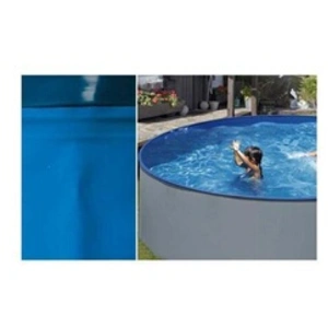 Comparateur de prix : Gre Liner piscine Gré ovale 915 x 470 x H.120 cm - Rail d'accroche - Bleu