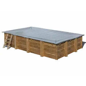 Comparateur de prix : Gre Accessories Bâche D´hiver Pour Piscine Rectangulaire 414 x 239 cm