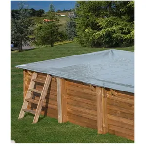 Comparateur de prix : Gre Accessories Bâche D´hiver Pour Piscine Rectangulaire 335 x 335 cm