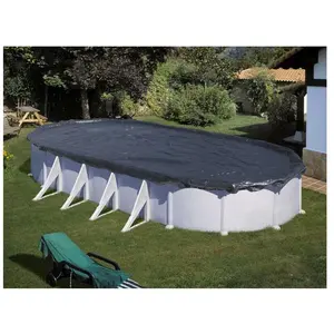 Comparateur de prix : Gre Accessories Couverture D´hiver Pour Piscines Ovales Premium 680 x 460 cm