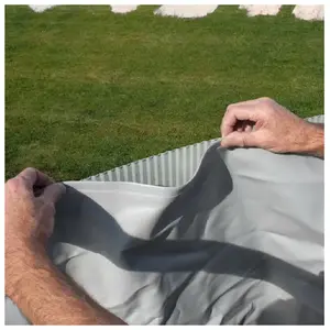 Comparateur de prix : Piscine hors sol acier aspect bois Gré Finlande 6,34 x 3,99 x h.1,22 m