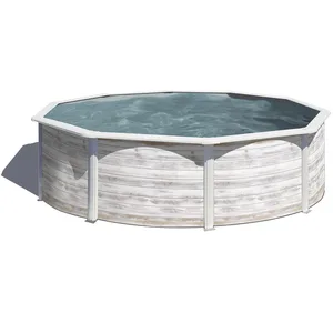 Comparateur de prix : Gre Pools Piscine Hors Sol à Parois En Acier Finland Round Ø460x120 Cm