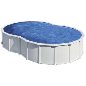 Gre Piscine acier en huit Varadero - 520 x 350 x H 122 cm (+Filtre à sable)Vendu parrue-du-commerce