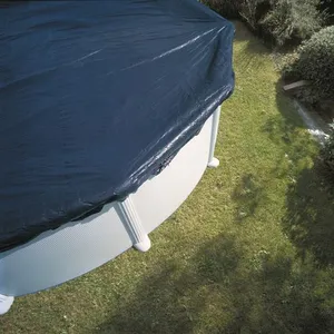 Comparateur de prix : Bâche hiver pour piscine en acier ovale Gré L.820 x l.460cm