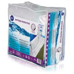 Comparateur de prix : Gre MPROV810 - Tapis de sol 110g/m² pour piscine 810X470cm, couleur blanc