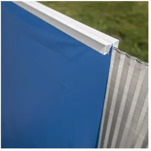 Comparateur de prix : Liner bleu uni 40/100 - piscine hors sol gre ronde Ø 240 x h.120 cm GRE