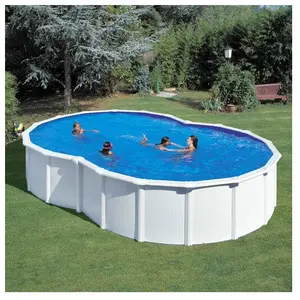 Gre Kit piscine hors sol en huit avec renforts en u 640 x 390 x 120 cm pas cher