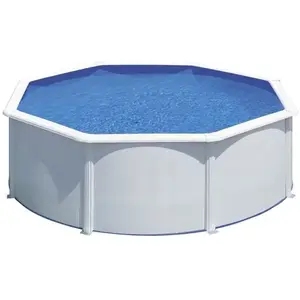 Comparateur de prix : Gre Piscine avec filtration à sable - Ronde - Acier - D3,70xH1,22m