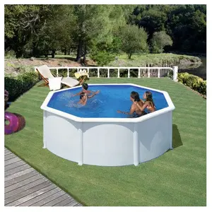 Comparateur de prix : Gre Piscine acier Gré ronde Fidji Ø 320 x 122 cm - Filtre à sable