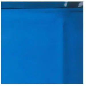 Summer Fun Liner piscine Gré ovale 500 x 300 x H.132 cm - Rail d'accroche - Bleu