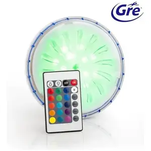 Comparateur de prix : GRE Projecteur - LED Couleur - pour piscines hors-sol paroi en acier/métal