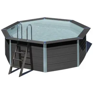 GRE Piscine composite Avant-Garde ronde 4,10 x 1,24 m - Gré pas cher
