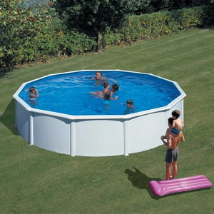 Comparateur de prix : Kit piscine - GRE - Fidji - Acier - Ø550 cm - Hors-sol - 1,2 m de hauteur