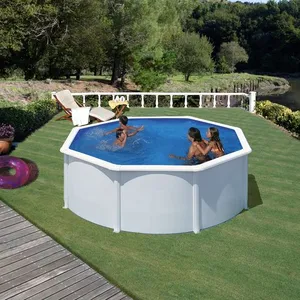 Comparateur de prix : GRE Piscine ronde acier d.3,20m x H.1,22m filtration à sable