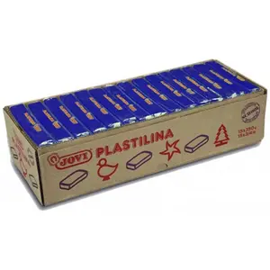 Comparateur de prix : Jovi Boîte de pâte à Modeler, 15 Plaquettes 350 GR, Couleur Bleu Foncé () - 7213