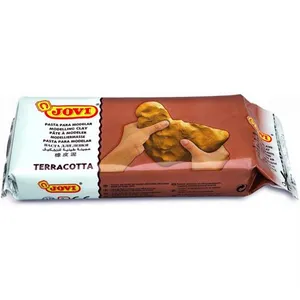 Comparateur de prix : Jovi Pain de pâte à modeler autodurcissante de 1 kg couleur terre cuite