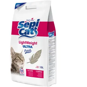 Litière Sepicat LightWeight Ultra Fresh pour chat - 15 lVendu parzooplus
