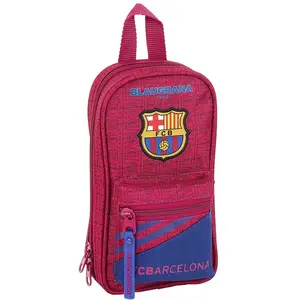 Comparateur de prix : safta Plumier sac à dos F.C. Barcelona - Noir - Enfant - Synthétique - 33 Pièces