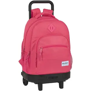Comparateur de prix : BlackFit8 Cartable à roulettes Compact M918 Rose (33 x 45 x 22 cm) TU