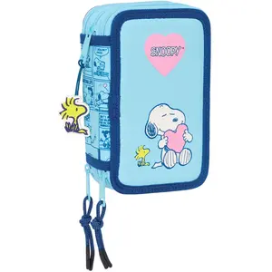 Safta Trousse Triple Filled Snoopy Love 37 Pièces pas cher