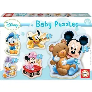 Educa - 13813 - Puzzle Silhouette WD Mickey 13813 pas cher