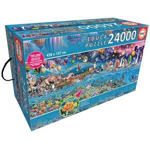 Comparateur de prix : Puzzle La Vie 24000 Pièces - EDUCA