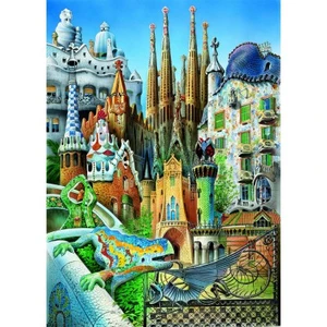 Comparateur de prix : Educa COLLAGE GAUDI - Puzzle de 1000 pièces