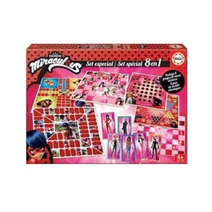 EDUCA Miraculous 8 jeux en 1 pas cher