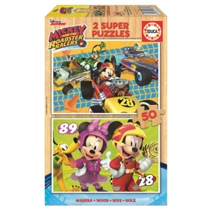 Comparateur de prix : Educa borrás - 17236.0 - mickey et ses amis top départ - 2 x 50 pièces